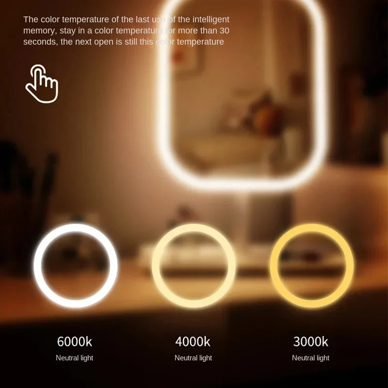 Lumavanity:Elegant Illuminated Vanity Mirror