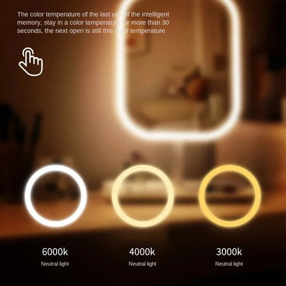 Lumavanity:Elegant Illuminated Vanity Mirror