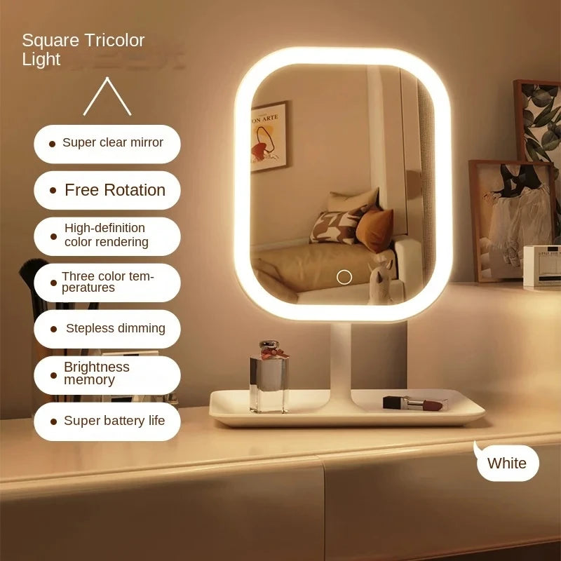 Lumavanity:Elegant Illuminated Vanity Mirror
