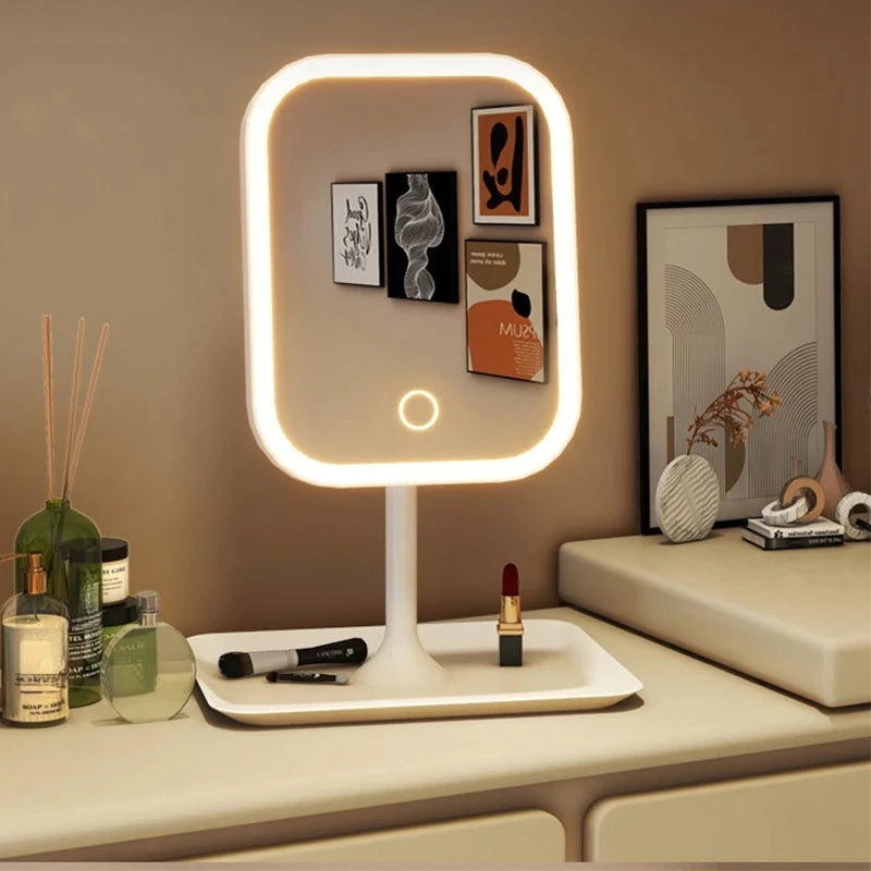 Lumavanity:Elegant Illuminated Vanity Mirror